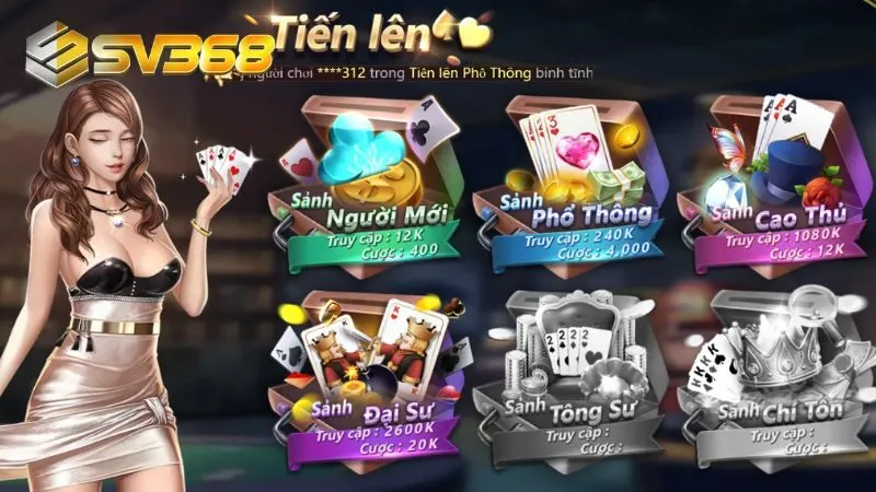 Các game bài phổ biến hiện nay mà website cung cấp